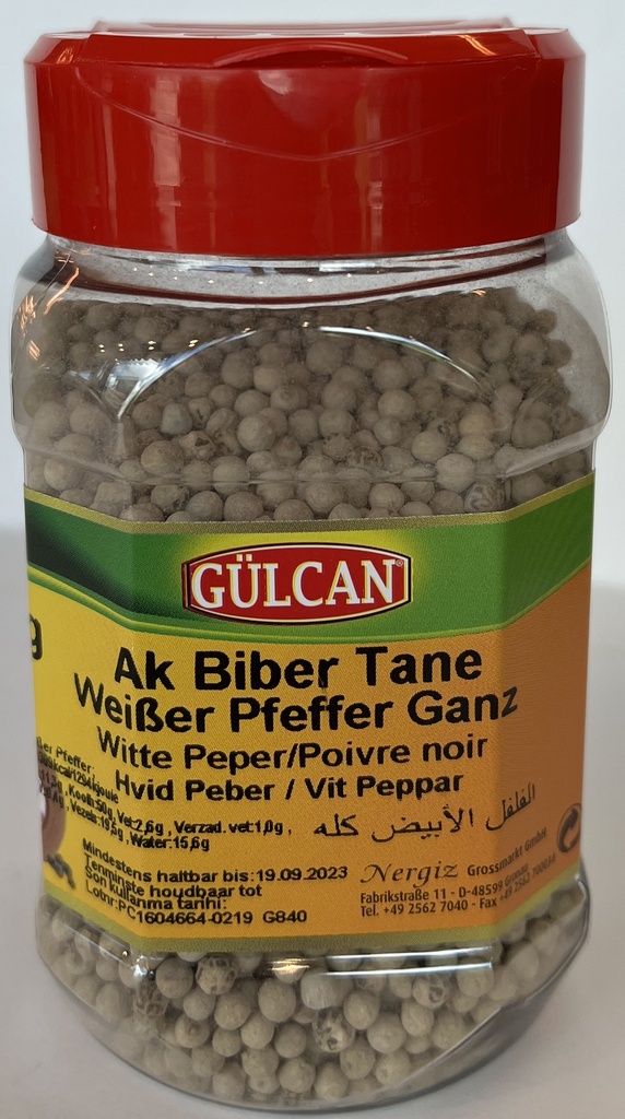 Baltieji pipirai GULCAN