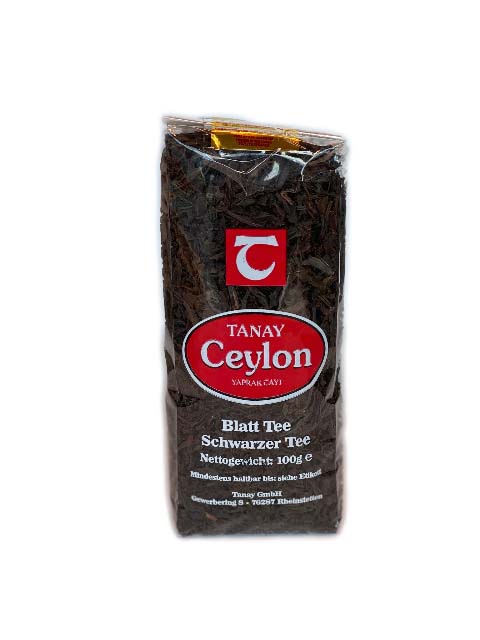 Juodoji ceilono arbata TANAY