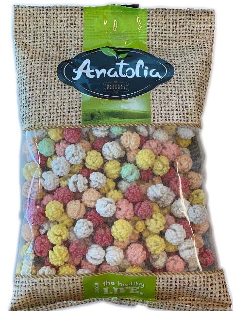 Chickpeas coated with colored sugar ANATOLIA