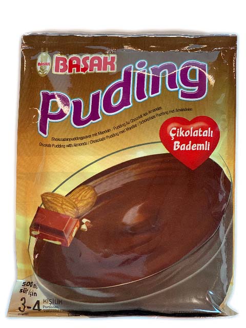 Šokoladinis pudingas su migdolų skoniu BASAK
