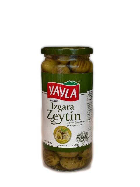 Žaliosios alyvuogės keptos ant grilio YAYLA