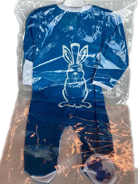 Šliaužtinukas RABBIT 3-6mėn. mėlynas