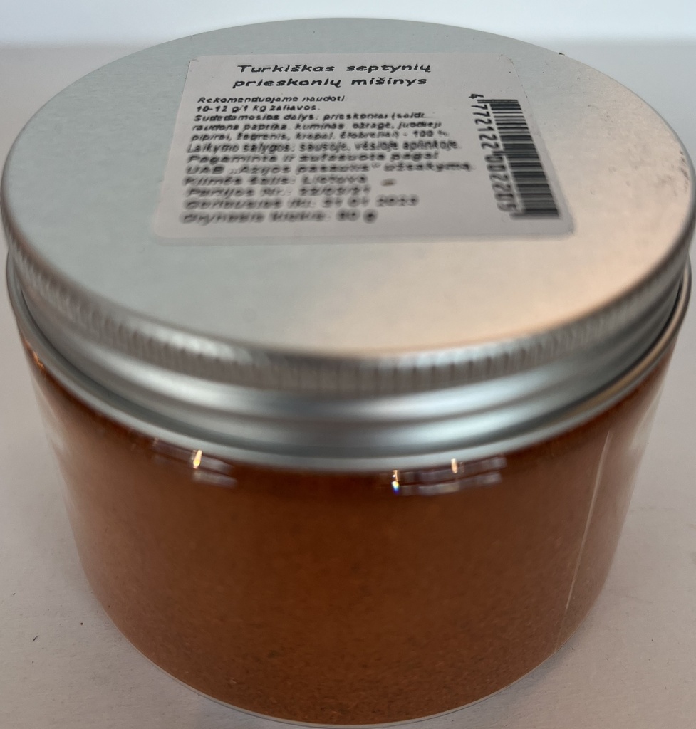 Turkiškas septynių prieskonių mišinys