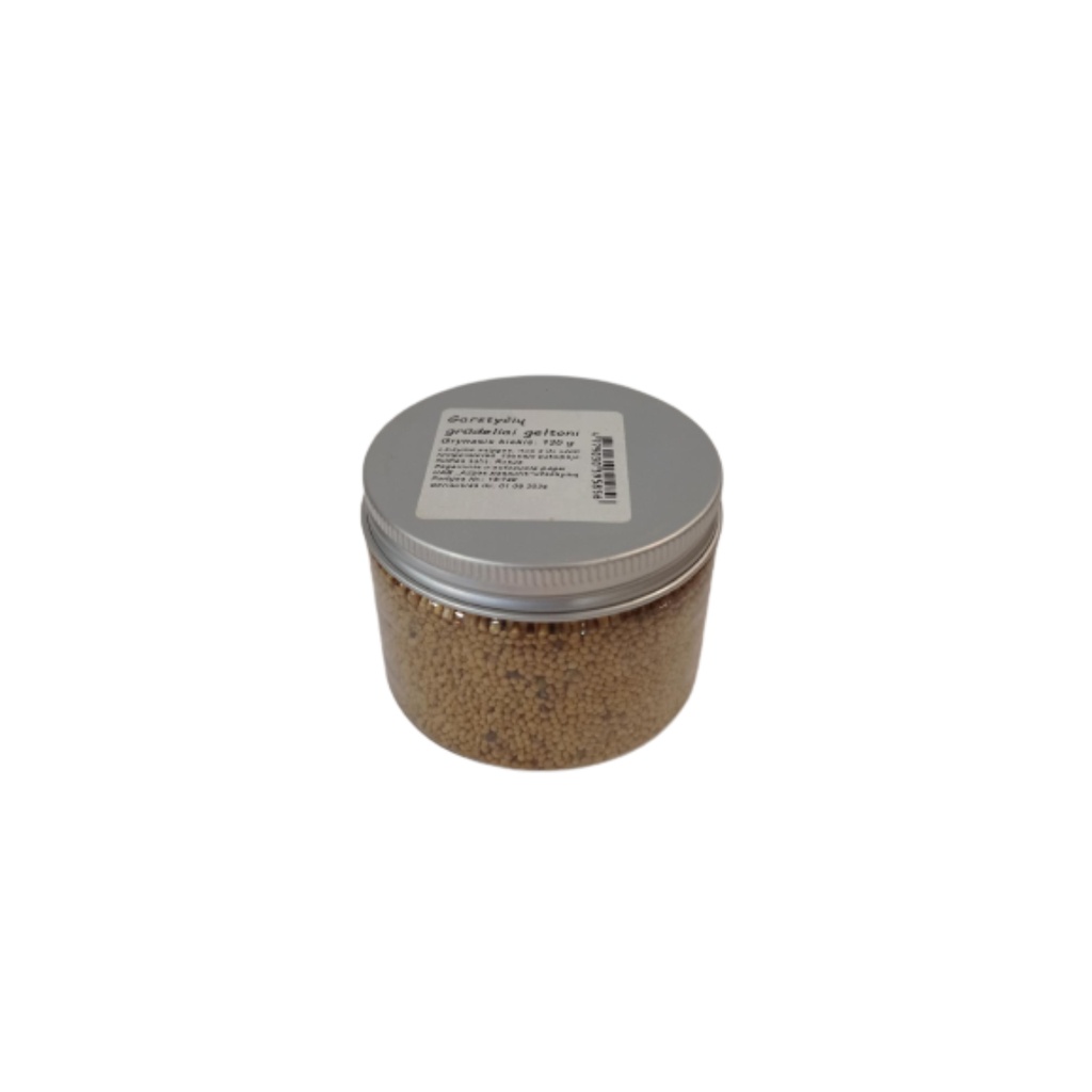 Yellow mustard grains