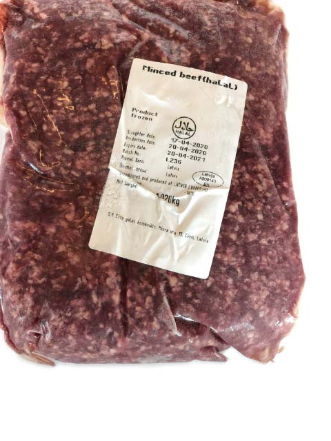 Šaldytas jautienos faršas (HALAL)