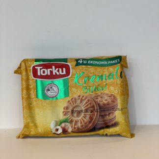 Sausainiai su lazdyno riešutų kremu TORKU