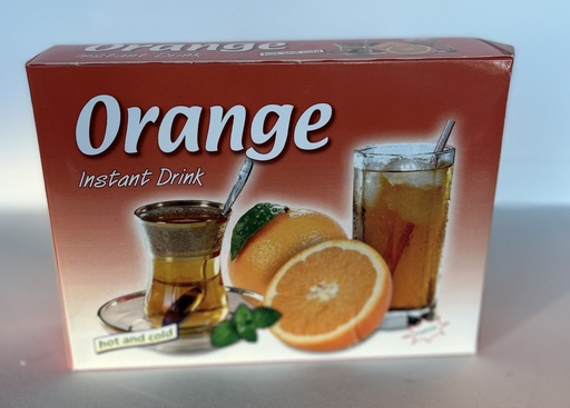 Instant orange tea