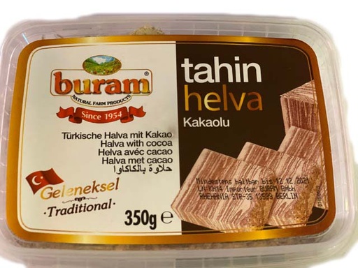 Sesame halva with cocoa BURAM