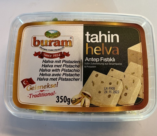 Sesame halva with pistachios BURAM