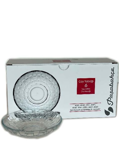 Tea glass plates PAŞABAHÇE